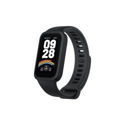 Okoskarkötő XIAOMI Smart Band 9 Active (v5.3, aktivitásmérő, alvásmonitor, 50 sport mód, vízálló) fekete Okosóra REDMI