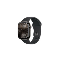 Okosóra APPLE Watch S10 Cellular 42mm Slate titanium Case with Black Sport Band - M/L Okosóra Apple