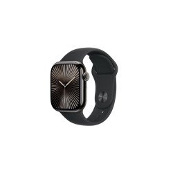 Okosóra APPLE Watch S10 Cellular 42mm Slate titanium Case with Black Sport Band - M/L Okosóra Apple