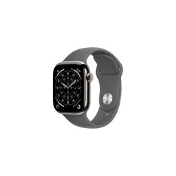 Okosóra APPLE Watch S10 Cellular 42mm Natural titanium Case with Stone Grey Sport Band - M/L Okosóra Apple