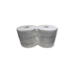 Toalettpapír 2 rétegű közületi átmérő: 26 cm 100 % cellulóz 210 m/tekercs 6 tekercs/karton Bluering® hófehér Toalettpapírok Bluering