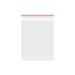 Simítózáras tasak 8x12cm, 100 db/csomag, Bluering® Simítózáras tasak Bluering