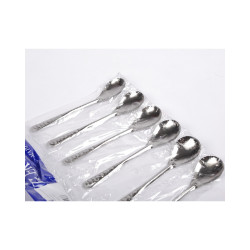 Kanál teás-kávés fém 6 db/csomag Asztali kiegészítők, kellékek Egyéb