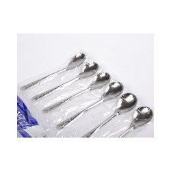 Kanál teás-kávés fém 6 db/csomag Asztali kiegészítők, kellékek Egyéb