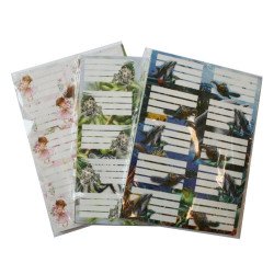 Füzetcímke DREAM 10db-os mintás 50 ív/csomag Füzetcímke Egyéb