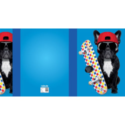 Füzetbox, A4, Menő kutya, Nebulo Tok, tartó, füzetbox Nebulo