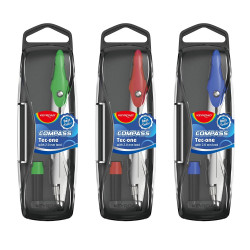 Körző, betétes, fém, pótbéllel, Keyroad Smart, vegyes színek Körző és kelléke Keyroad