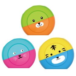 Hegyező, 2 lyukú, 1 db/bliszter, Keyroad Speedy Snail, vegyes színek Hegyező Keyroad