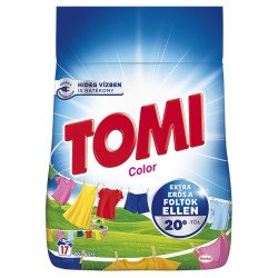 Mosópor 1,02 kg (17 mosás) színes ruhákhoz Tomi Color Mosóporok Tomi