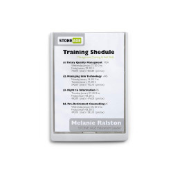 Irányítótábla, 210x297mm, Durable fehér Vizuál, irányító tábla Durable