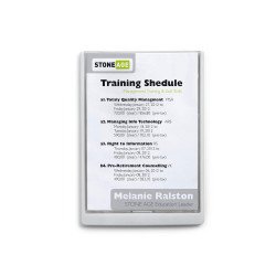 Irányítótábla, 210x297mm, Durable fehér Vizuál, irányító tábla Durable