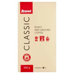 Kávé őrölt 250g Bravos Classic Őrölt kávék Bravos