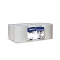 Kéztörlő 2 rétegű tekercses átmérő: 20 cm 100% cellulóz 6 tekercs/karton Celtex_32317 hófehér Papírtörlők Celtex