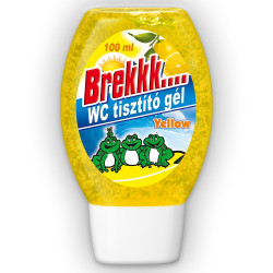 WC tisztító gél utántöltő 100 ml Brekk sárga Toalett tisztító, WC illatosító Satina