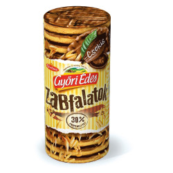 Zabfalatok, 215 g, Győri Édes, csokis Müzlik, zabpelyhek Győri Édes