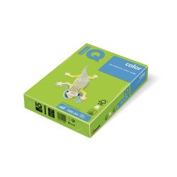 Másolópapír, színes, A4, 160g. IQ 250ív/csomag, tavaszi zöld Másolópapír színes IQ