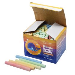 Táblakréta Bluering® 100 db/doboz, vegyes színek, Kréta Bluering