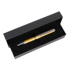 Golyóstoll metál arany test, Zebra SLF1, írásszín kék Golyóstoll Zebra