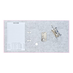 Iratrendező A4, 7,5cm,lapraszerelt, Bluering® Smart rózsaszín Iratrendező Bluering