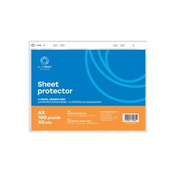 Genotherm lefűzhető, A5, 40 micron narancsos Bluering® 100 db/csomag, Lefűzhető genotherm Bluering