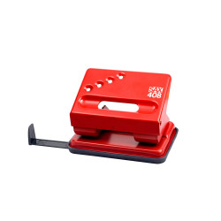 Lyukasztó 30lap Sax 408 piros Lyukasztó Sax