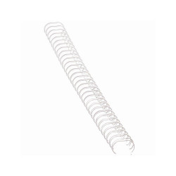 Fém spirál 3:1, 14mm, 101-120lap, Fellowes® 100 db/doboz, fekete Kötészeti kellék Fellowes