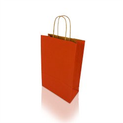 Sodrottfüles papírtáska 220x330mm 100mm talp M méret 200 db/doboz, piros Papírzacskó , zsák h-Green