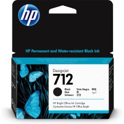 Hp 712/3ED70A tintapatron black ORIGINAL Tintapatron original Hp