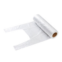 Nylon zacskó 210 x 450 mm ingvállas rollos tépős 200 db/tekercs Zacskó, tasak, táska Egyéb