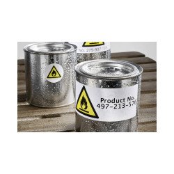 Etikett címke, 99,1 x139mm, időjárásálló poliészter, 4 címke/ív, 20 ív/doboz, Avery fehér Etikett - címke Avery