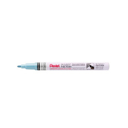 Lakkmarker 1,5mm, kerek Pentel gyöngyházvilágoskék Lakkmarker Pentel