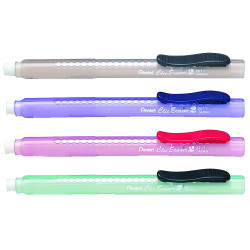 Radírceruza tolóbetétes ZE11T-D Pentel zöld test Radír Pentel