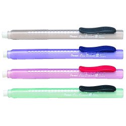 Radírceruza tolóbetétes ZE11T-D Pentel zöld test Radír Pentel