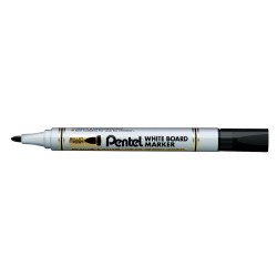 Táblamarker 2mm, kerek, Pentel fekete Táblamarker Pentel