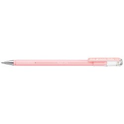 Zseléstoll 0,4mm, kupakos Pentel Hybrid K108-PP, írásszín pastel pink Zselés toll Pentel
