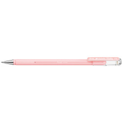 Zseléstoll 0,4mm, kupakos Pentel Hybrid K108-PP, írásszín pastel pink Zselés toll Pentel
