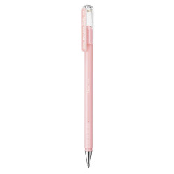 Zseléstoll 0,4mm, kupakos Pentel Hybrid K108-PP, írásszín pastel pink Zselés toll Pentel