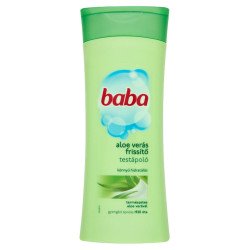 Testápoló 400 ml Baba Aloe Vera Sampon, tusfürdő, testápoló, hintőpor Baba
