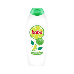 Tusfürdő 750 ml Baba Zöldcitrom és Menta Sampon, tusfürdő, testápoló, hintőpor Baba