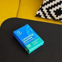 Lamináló fólia 65x95mm, 100 micron 100 db/doboz, Bluering® Kötészeti kellék Bluering