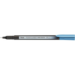 Rostirón, tűfilc 0,4mm, Pentel Pointliner türkizkék Tűfilc Pentel