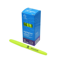 Szövegkiemelő kerek test Bluering® sárga Szövegkiemelő Bluering