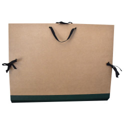 Rajztábla tartó, rajzlaptartó A2, méret karton, szalagfüles Bluering® prémium Rajztábla, tartó Bluering