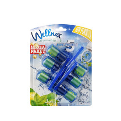 WC illatosító 3 x 50 g Wellnax Water Lemon Toalett tisztító, WC illatosító Egyéb