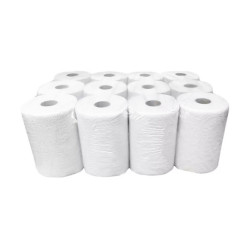 Kéztörlő 2 rétegű tekercses átmérő: 14 cm 55 m/tekercs 12 tekercs/karton Peppy_19061K Papírtörlők Peppy