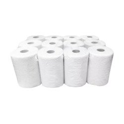 Kéztörlő 2 rétegű tekercses átmérő: 14 cm 55 m/tekercs 12 tekercs/karton Peppy_19061K Papírtörlők Peppy