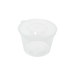 Elviteles doboz - szószos - öntetes egybefedeles PP 100 ml 50 db/csomag Street food - party kellékek Egyéb