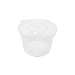 Elviteles doboz - szószos - öntetes egybefedeles PP 100 ml 50 db/csomag Street food - party kellékek Egyéb