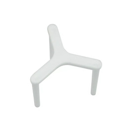 Pizzatávtartó 3cm-es 500 db/csomag fehér Street food - party kellékek Egyéb