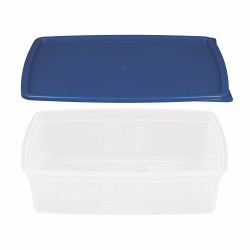 Ételtároló doboz fedéllel 1,5 literes mikrós-fagyasztós Konyhai kiegészítő Il-pe